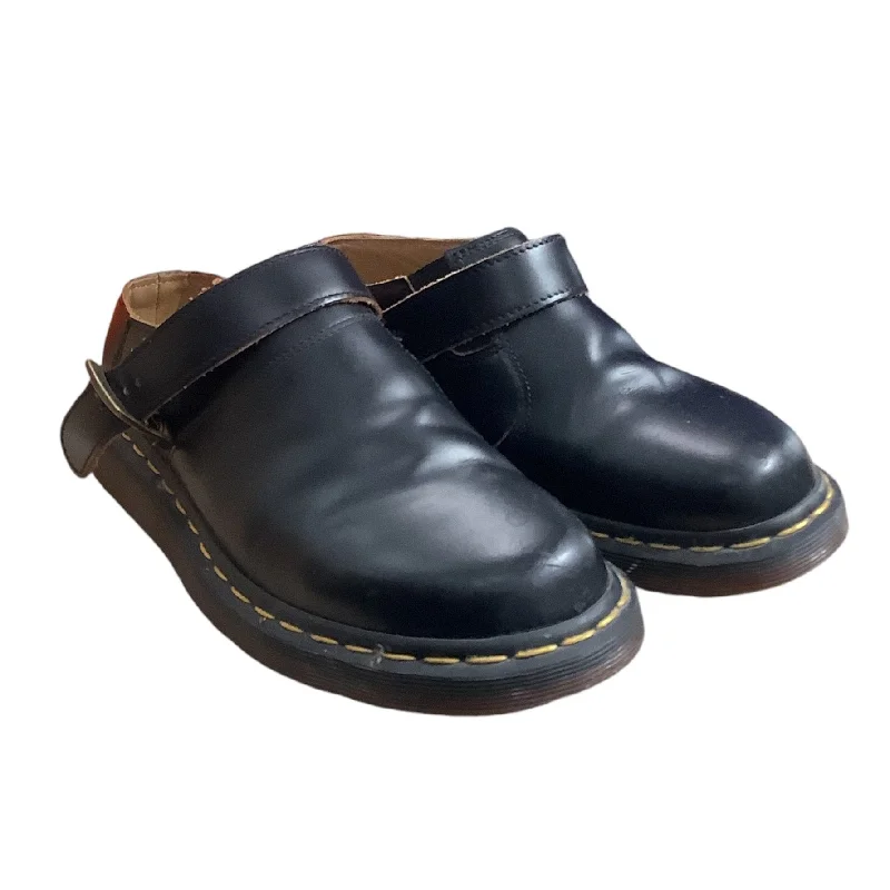 Dr.Martens/Loafers/US 7/Leather/BLK/