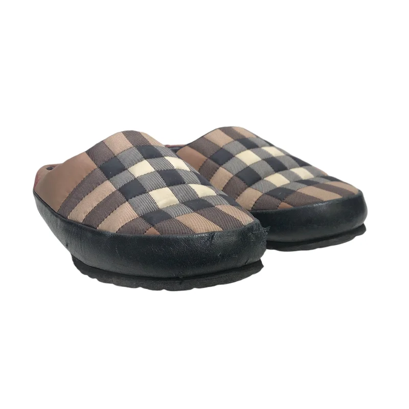 BURBERRY LONDON/Loafers/US 7/Plaid/MLT/Plaid