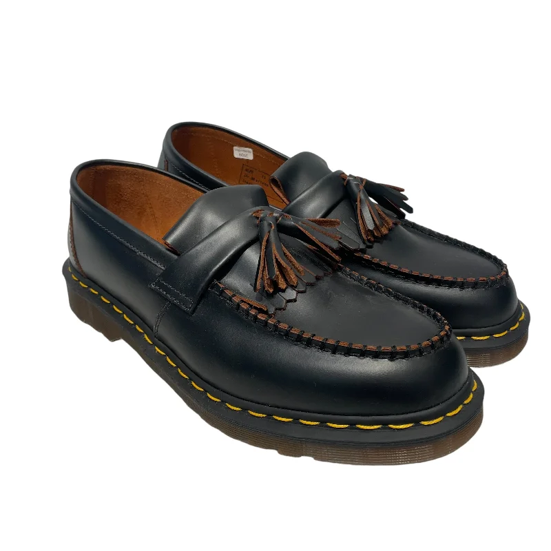 Dr.Martens/Loafers/US 11/Leather/BLK/Adrian VIntage Tassel