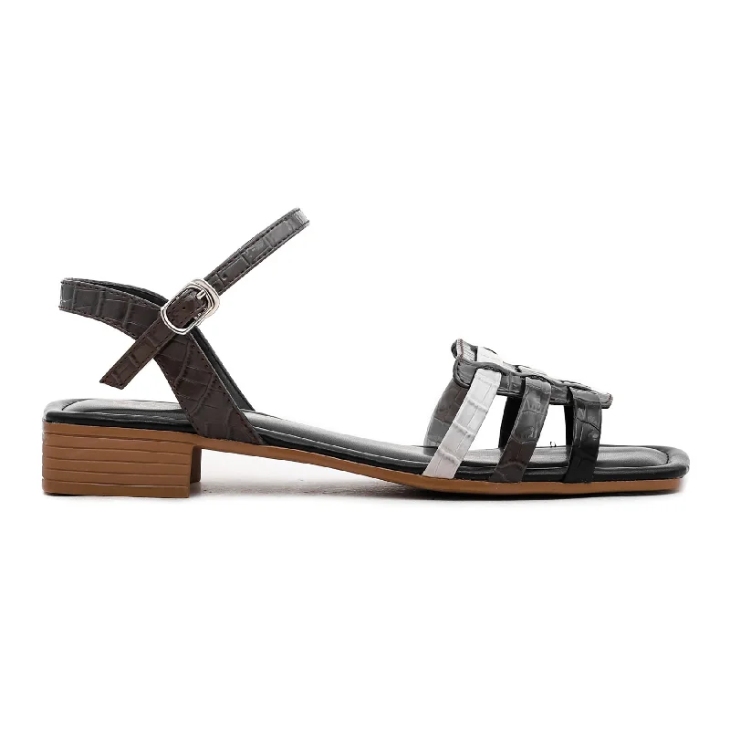 Men's sandals with a leather lining for comfortBlack Formal Sandal FR5285