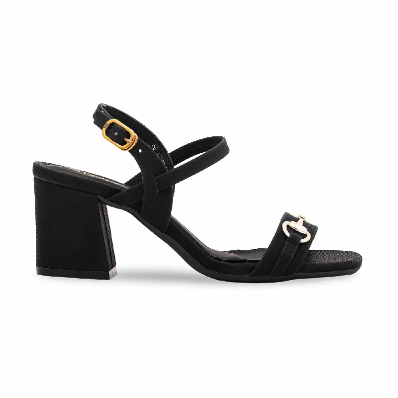 Men's sandals in a neutral color like black or brownBlack Formal Sandal FR5324