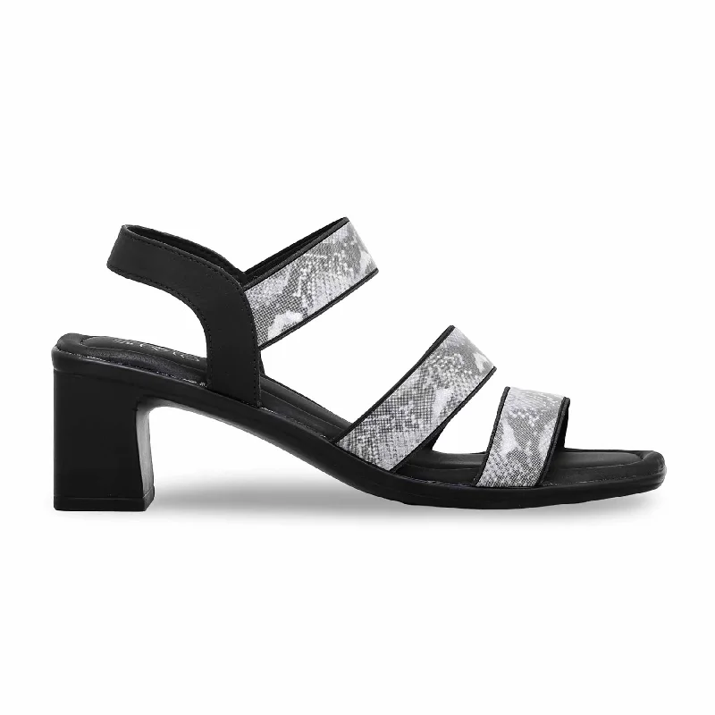 Flip - flop style men's sandals for beach wearBlack Formal Sandal PU0306