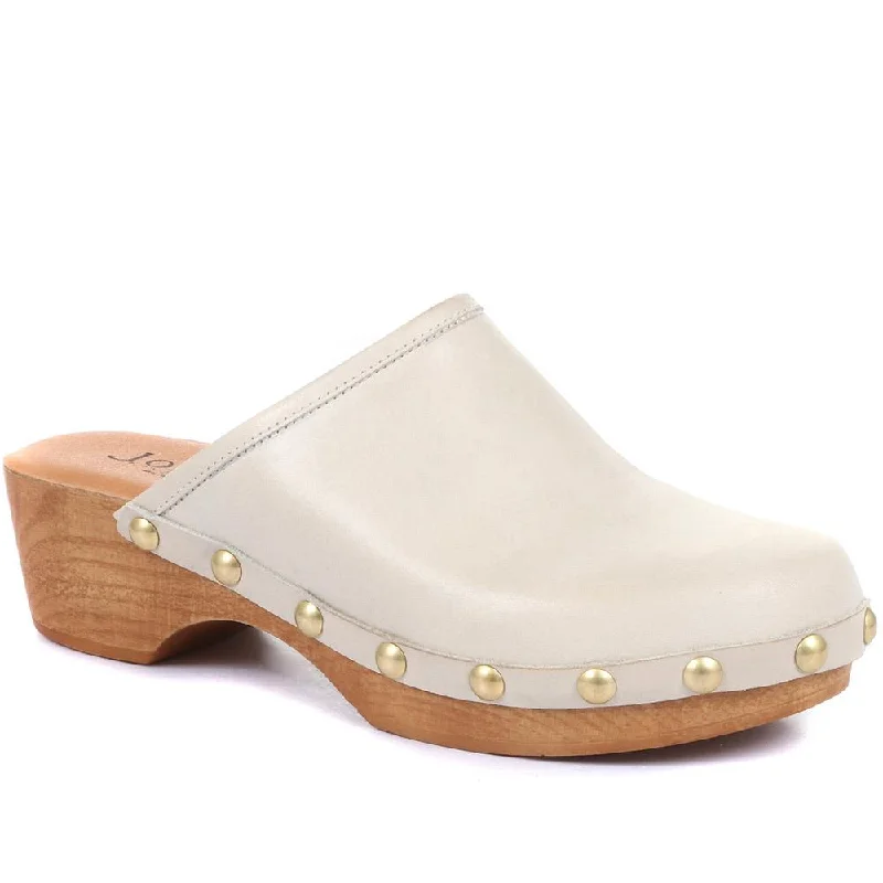 Bronx Leather Clogs - BRONX / 320 263