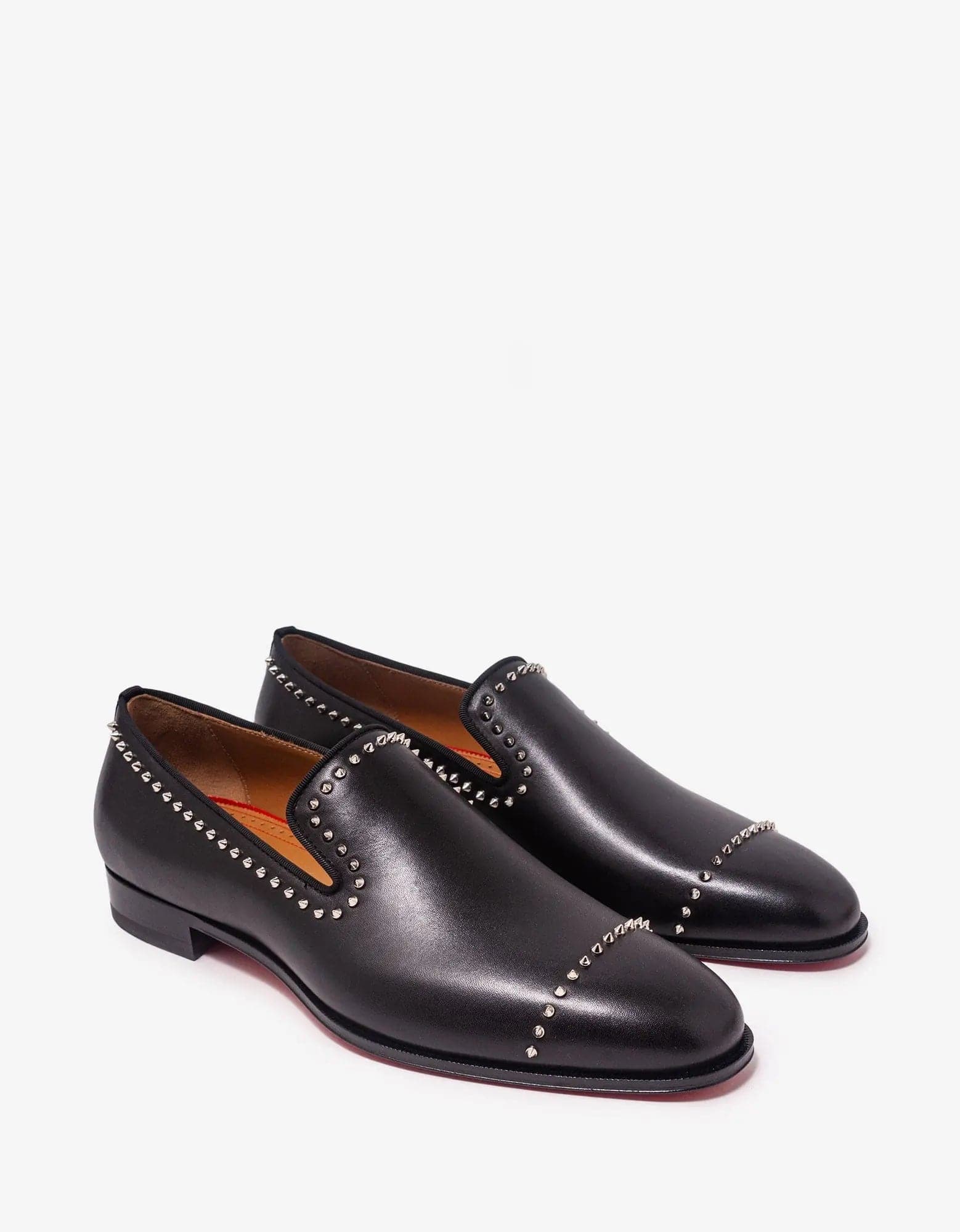 Christian Louboutin Dandy Cloo Flat Black Loafers