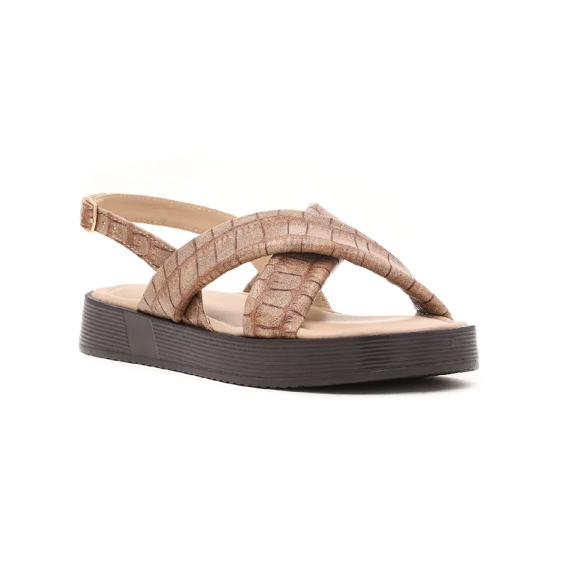 Waterproof men's sandals for water activitiesCoffee Formal Sandal FR5112