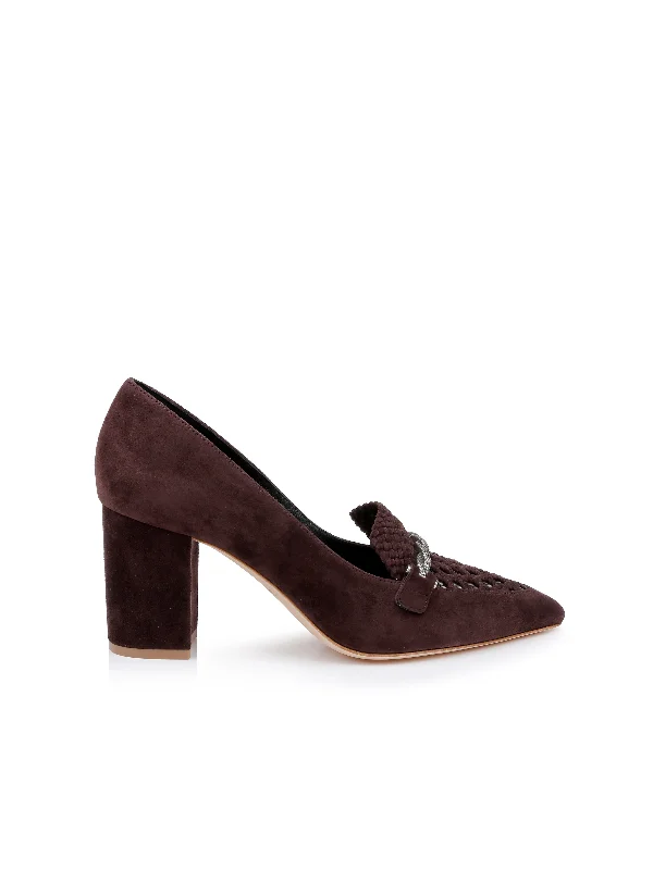 Men's loafers with a flexible sole for easy movementEleonore Suede Loafer Pump