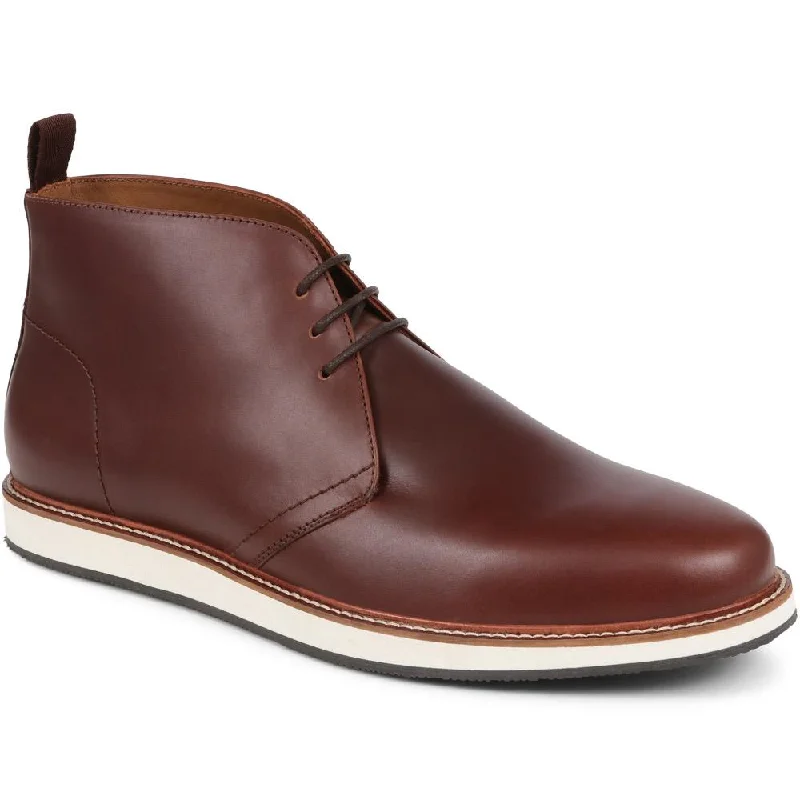 Ezra Leather Chukka Boots - EZRA / 324 393