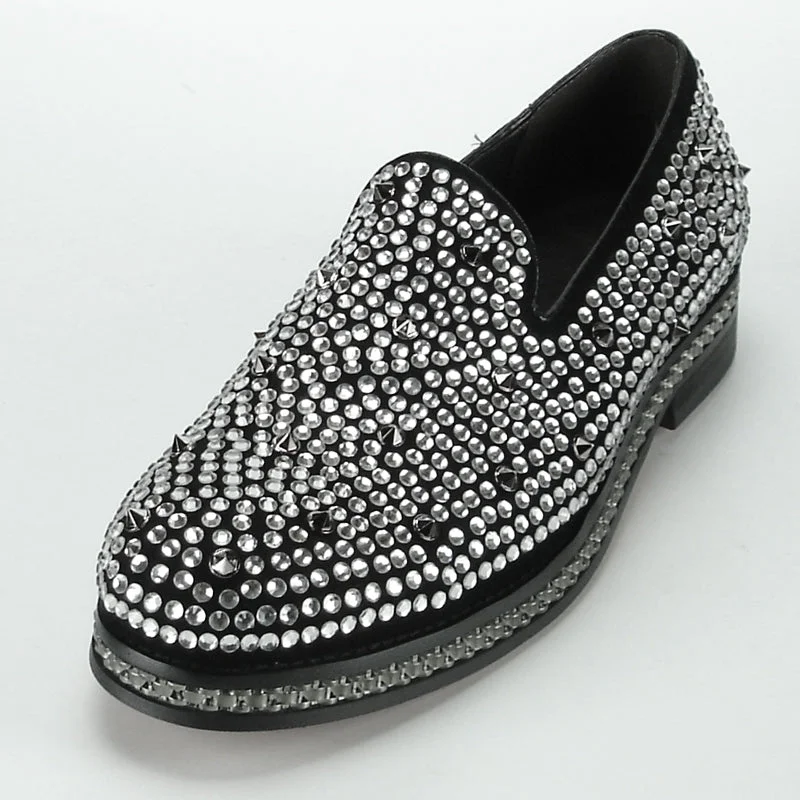 Suede men's loafers for a soft and luxurious feelFiesso FI-7119 Black Loafers