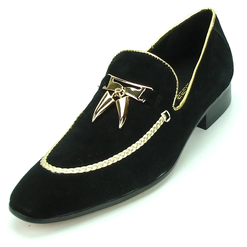 Men's loafers in a neutral color like black or brownFiesso FI-7157 Black Suede Loafers Men's loafers in a neutral color like black or brownFiesso FI-7157 Black Suede Loafers