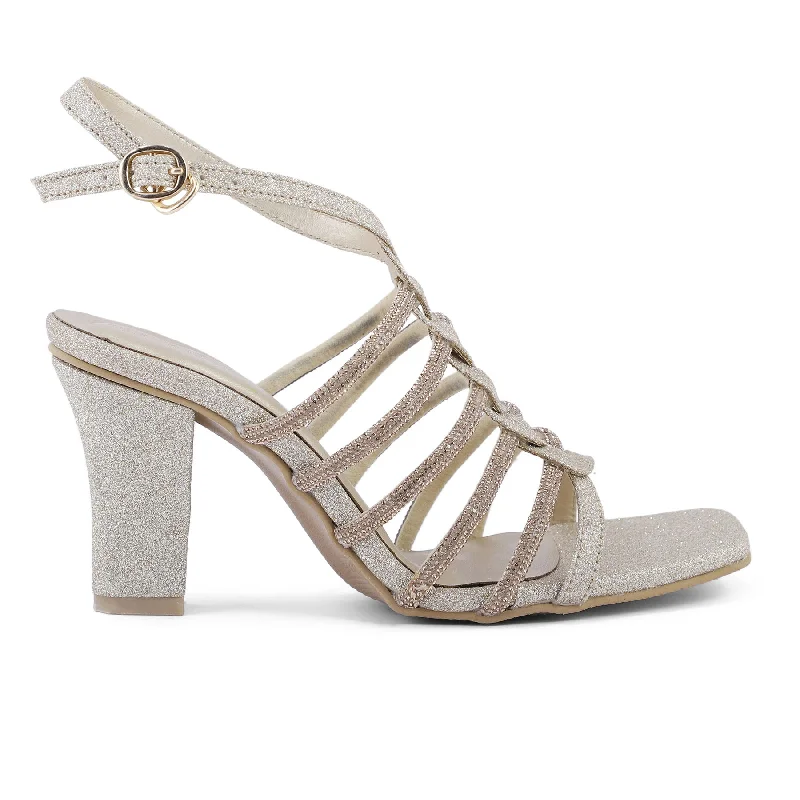 Men's sandals with a pointed toe for a stylish lookGolden Fancy Sandal FN5975