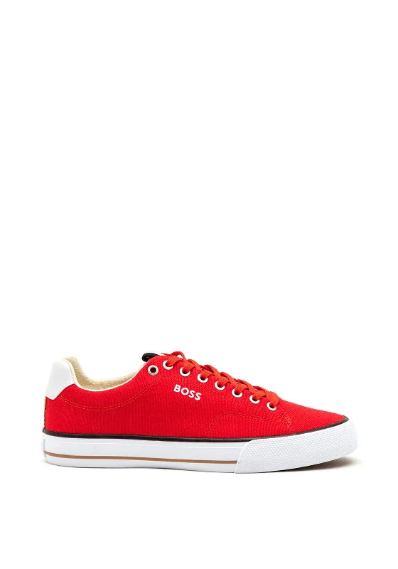 Hugo Boss Aiden Tennis Shoe, Red