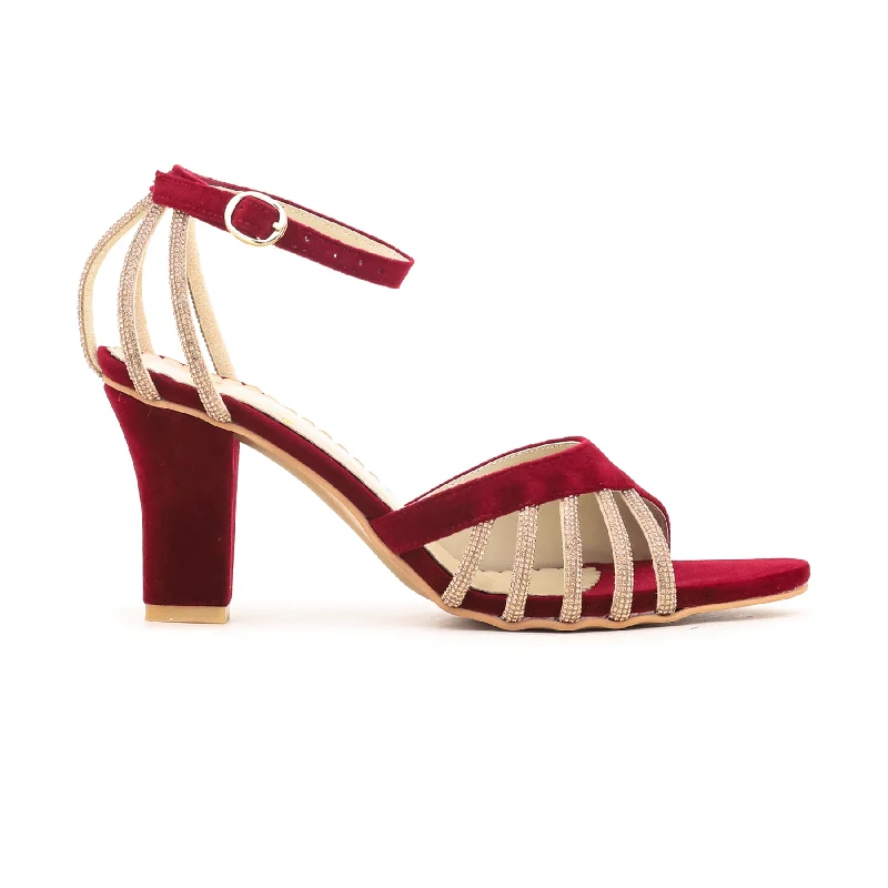 Men's sandals with a leather lining for comfortMaroon Fancy Sandal FN5402