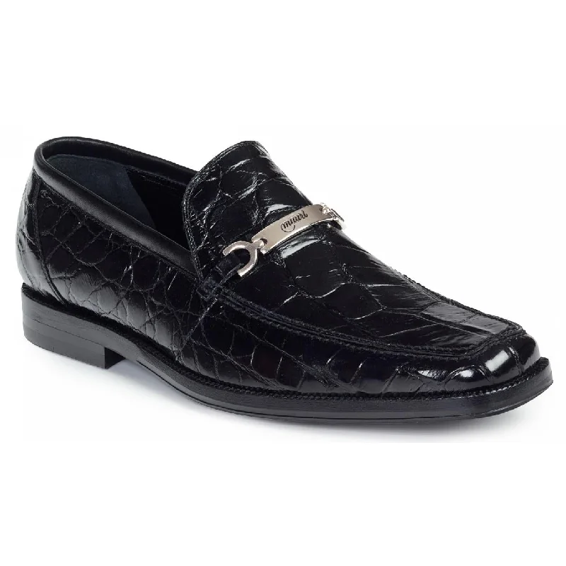 Men's loafers with a flexible sole for easy movementMauri 4692/2 Black All Over Genuine Body Alligator Loafer Shoes Men's loafers with a flexible sole for easy movementMauri 4692/2 Black All Over Genuine Body Alligator Loafer Shoes