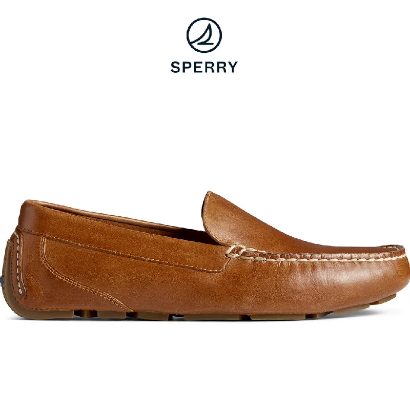 Men's loafers with a leather lining for comfortMen's Davenport Venetian Loafer Tan (STS23195)