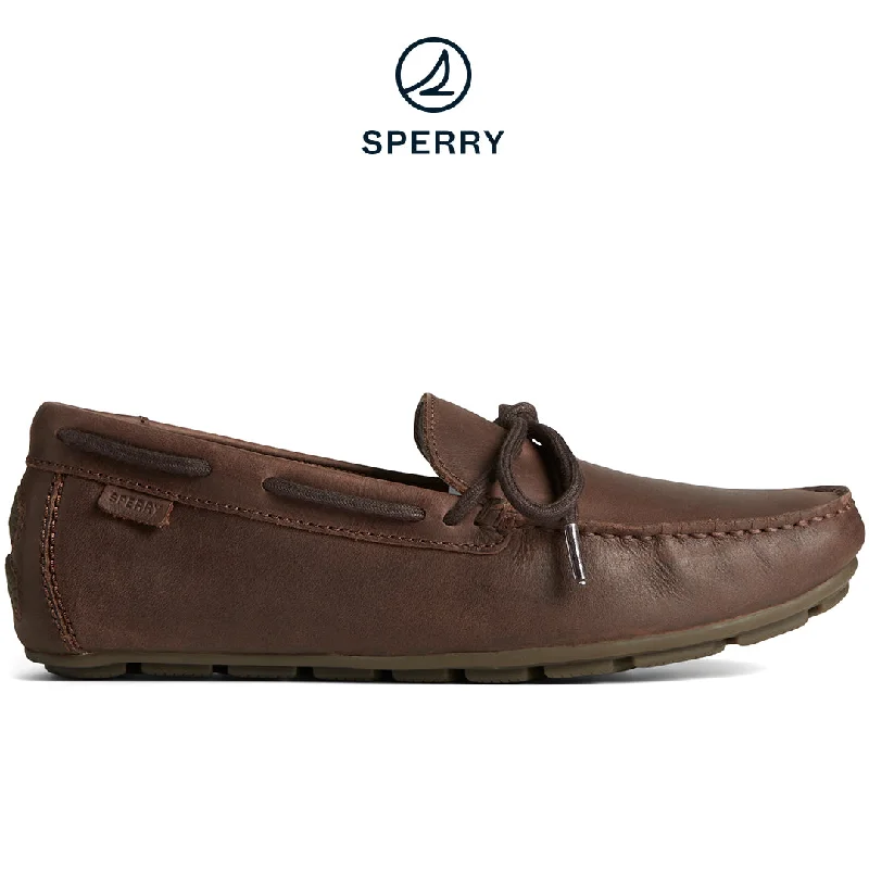 Men's loafers with a moc - toe designMen's Wave Driver 1-Eye Tan (STS256970)