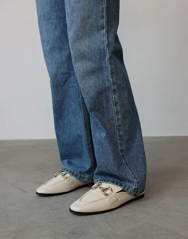 Men's loafers with a tassel front for a classic lookOlene Loafer (Bone) - By Billini