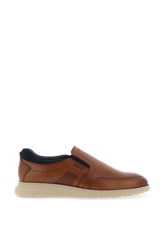 Paul O Donnell by POD Holden Slip on Casual Shoes, Cognac