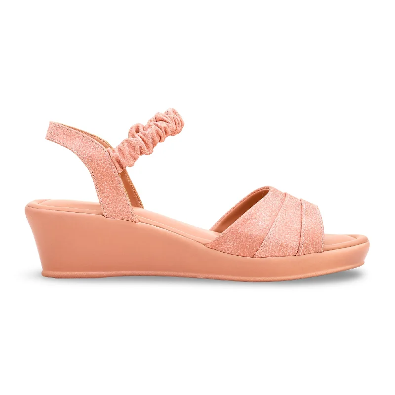Men's sandals with a leather lining for comfortPink Formal Sandal PU0081