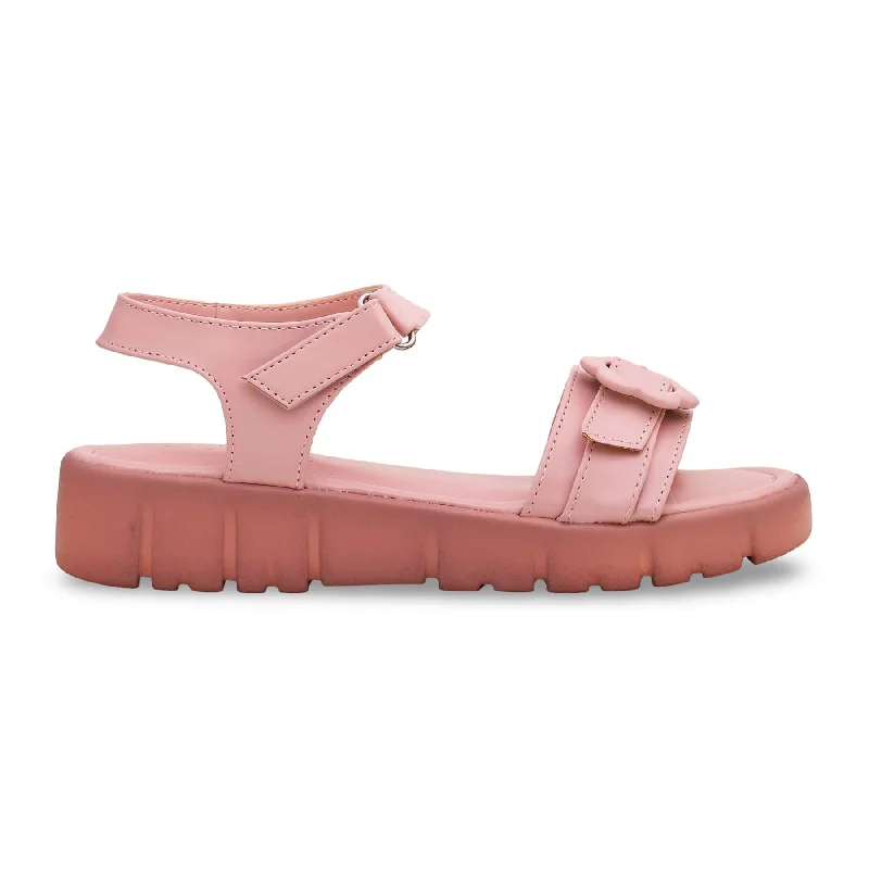 Men's sandals with a shock - absorbing insolePink Formal Sandal PU0124