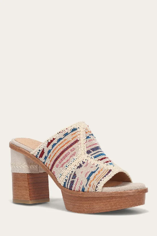 Men's sandals with a buckle closurePipa Crochet Platform Sandal