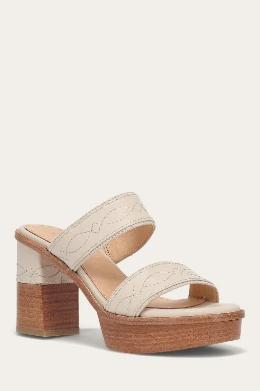 Men's sandals with a contrast stitching detailPipa Woodstock 2 Band Platform Sandal