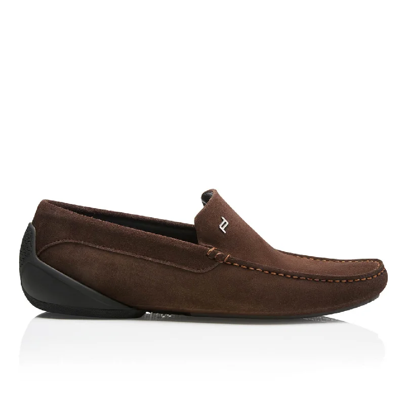 Porsche Design Monaco Velours Espresso Moccasins