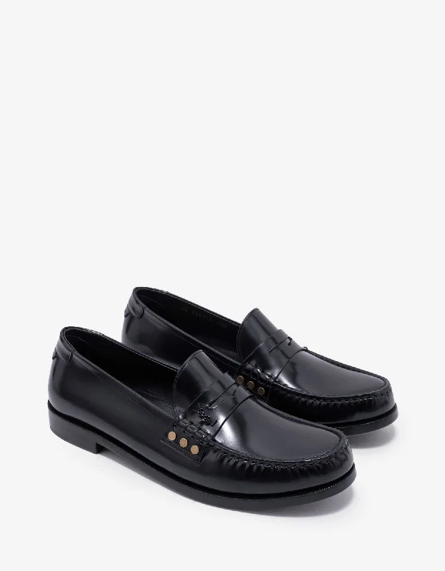 Saint Laurent Black Le Loafer