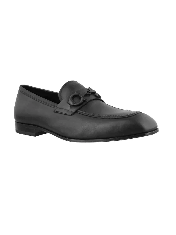 SALVATORE FERRAGAMO Asten Men's 705673 Black Shoe