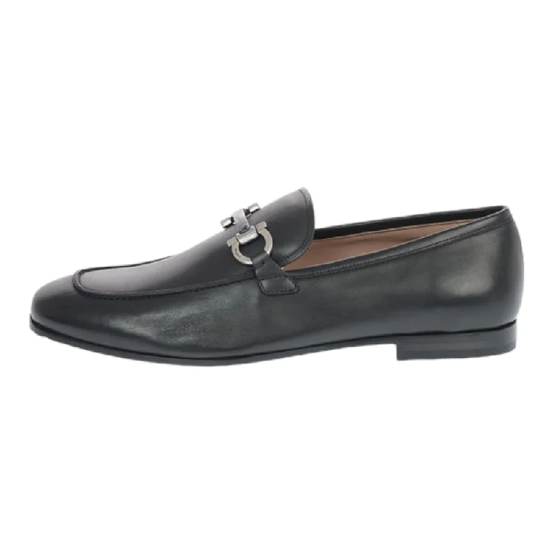 SALVATORE FERRAGAMO Shepard Men's 726079 Black Shoe