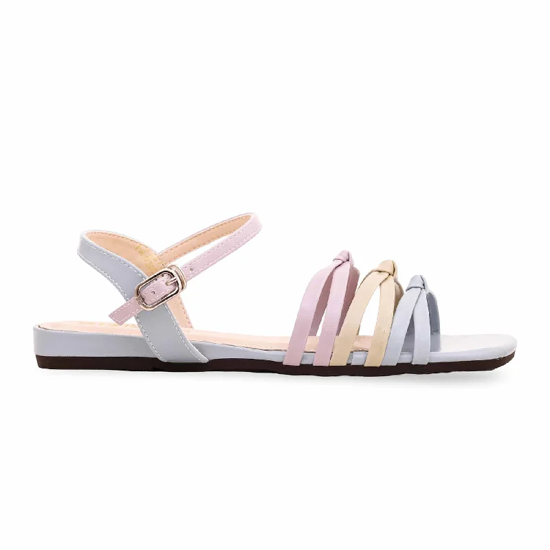 Men's sandals with a toe post designSky Blue Formal Sandal FR5305