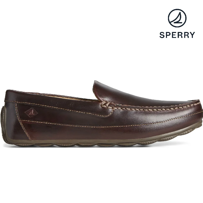 Men's loafers with a tassel front for a classic lookMen's Hampden Venetian Slip-On Loafer - Amaretto (STS10725)