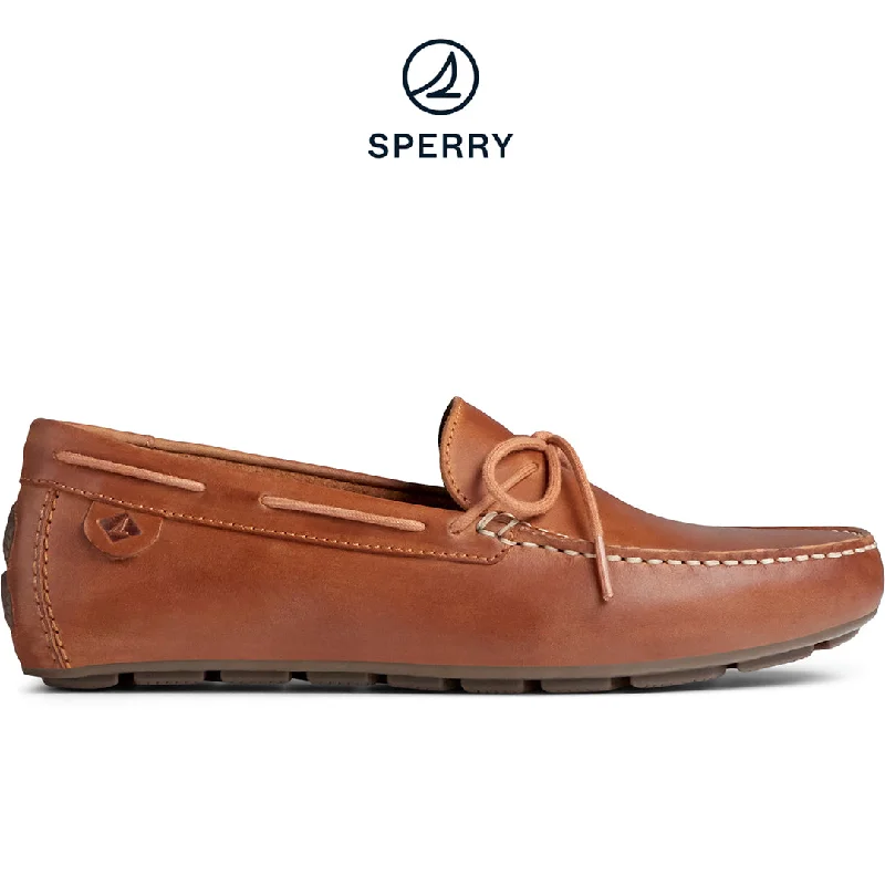 Men's loafers with a contrast stitching detailMen's Wave Driver 1-Eye Leather Loafer - Tan (STS22758) Men's loafers with a contrast stitching detailMen's Wave Driver 1-Eye Leather Loafer - Tan (STS22758)