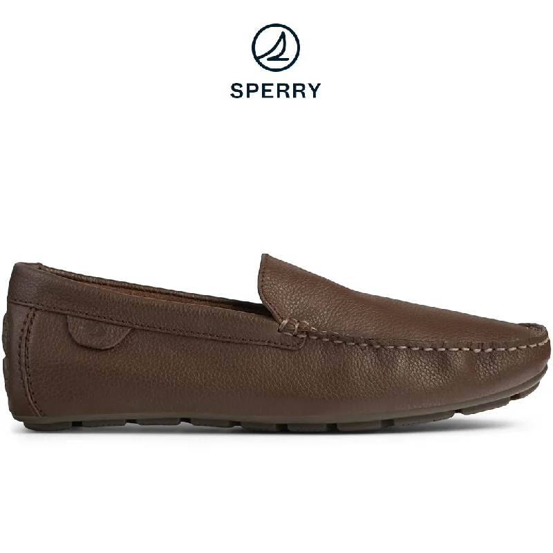 Men's loafers with a perforated leather upper for ventilationMen's Wave Driver Venetian Brown (STS119900) Men's loafers with a perforated leather upper for ventilationMen's Wave Driver Venetian Brown (STS119900)