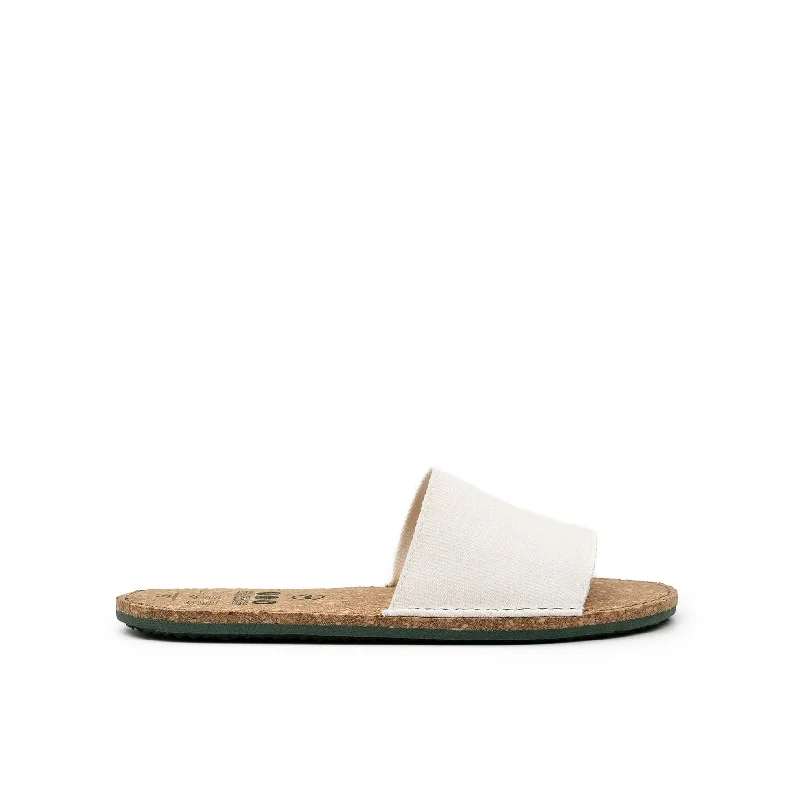 Men's sandals with a pointed toe for a stylish lookVegan sandal white BEA004