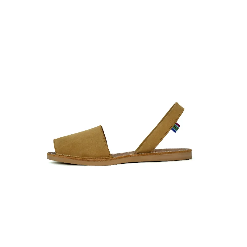 Men's sandals with a padded heelVeldskoen Namaqualand Daisy Sandal (Tan)