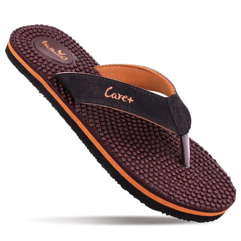 Men's sandals with a toe post designWomen's Care Plus Flip-Flop  - WH3960 Brown Tan