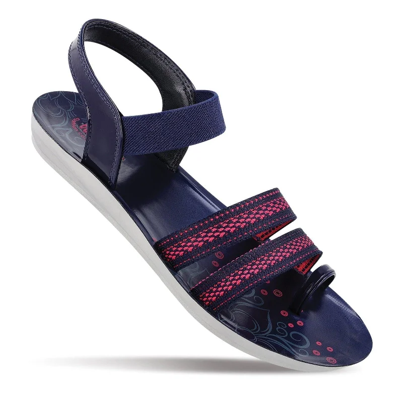 Men's sandals with a removable insole for cleaningWalkaroo Womens Ankle Strap Sandal  - WL7776 Blue