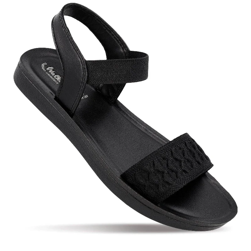 Men's sandals with a removable insole for cleaningWalkaroo Womens Sandal  - WL7820 Black