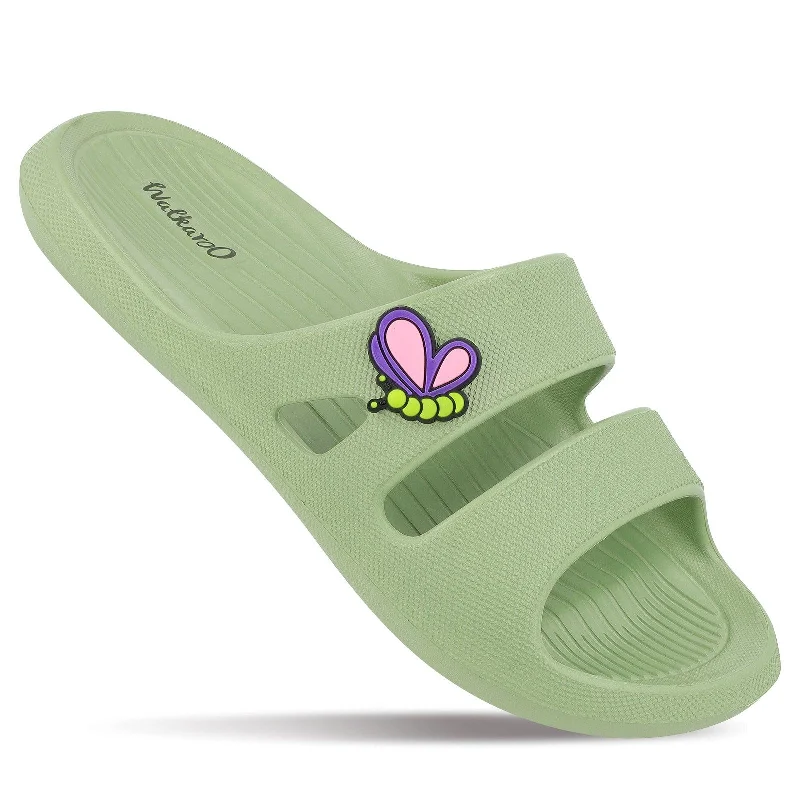 Men's sandals with a buckle closureWomen's Flip Flop  - WC8920 Parrot Green