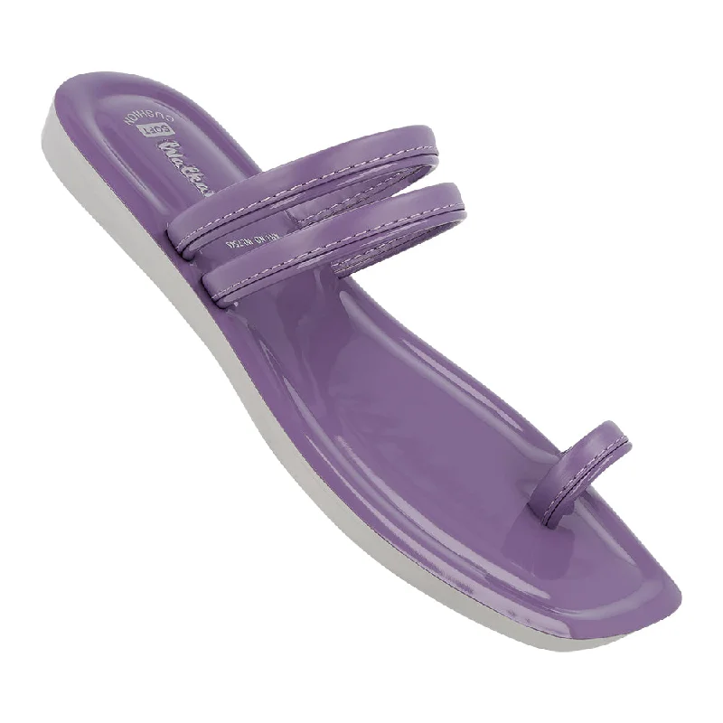 Men's sandals with a contrast stitching detailWomen's Daily Wear Sandal - WL7545 Purple Men's sandals with a contrast stitching detailWomen's Daily Wear Sandal - WL7545 Purple