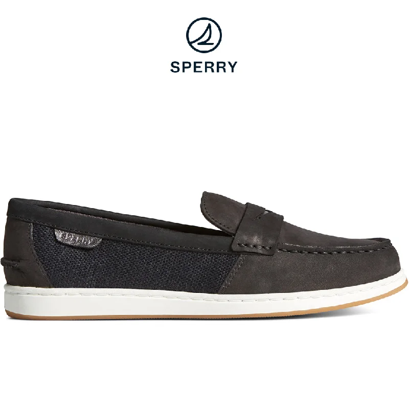 Men's loafers with a memory foam insoleWomen's Coastfish Loafer Black (STS88767)