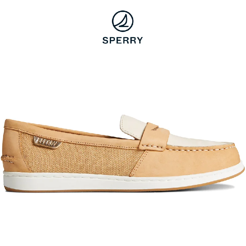 Men's loafers with a memory foam insoleWomen's Coastfish Loafer Cream (STS88768)