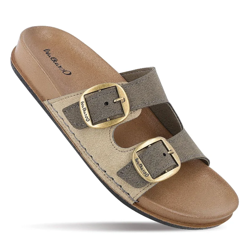 Men's sandals with a padded heelWomen's Daily Wear Comfort Sandals - WE2500 Olive