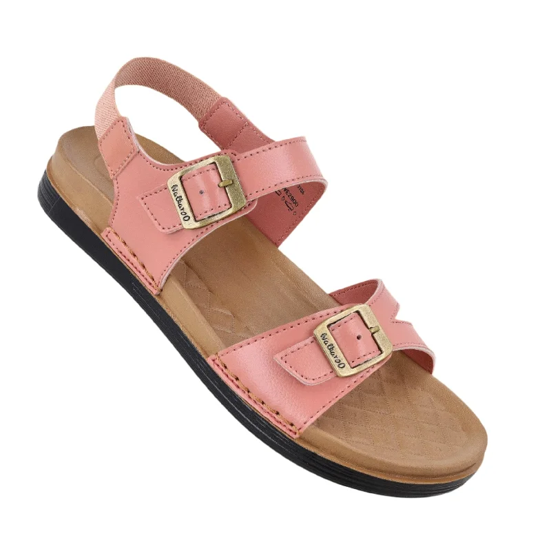 Men's sandals with a stretchy strap for a better fitWomen's Daily Wear Comfort Sandals - WE2900 Peach Men's sandals with a stretchy strap for a better fitWomen's Daily Wear Comfort Sandals - WE2900 Peach