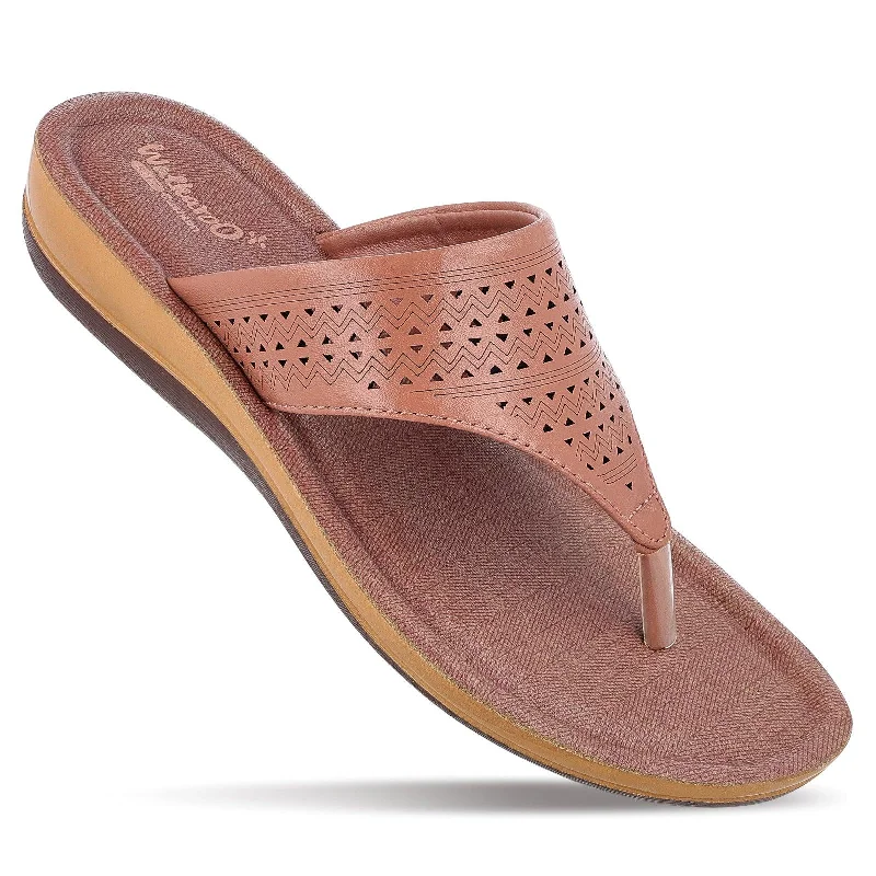 Men's sandals with a wide strap for supportWomen's Daily Wear Sandal  - WE2022 Blush