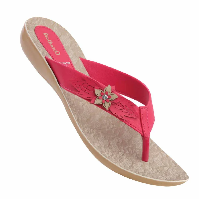 Men's sandals with a shock - absorbing insoleWomen's Daily Wear Sandals  - W106 Pink