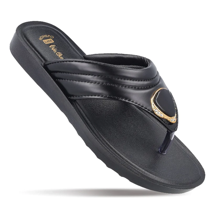 Men's sandals with a shock - absorbing insoleWomen's Daily Wear Sandals - WL7185 Black Men's sandals with a shock - absorbing insoleWomen's Daily Wear Sandals - WL7185 Black