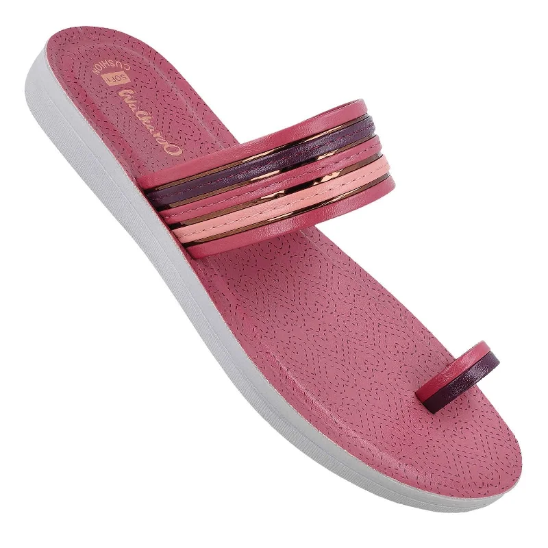 Men's sandals with a durable outer soleWomen's Daily Wear Sandals  - WL7503 Fig