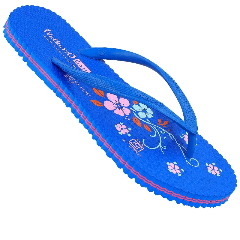 Men's sandals with a perforated leather upper for ventilationWomen's Hawai Slippers - H251 Blue Men's sandals with a perforated leather upper for ventilationWomen's Hawai Slippers - H251 Blue