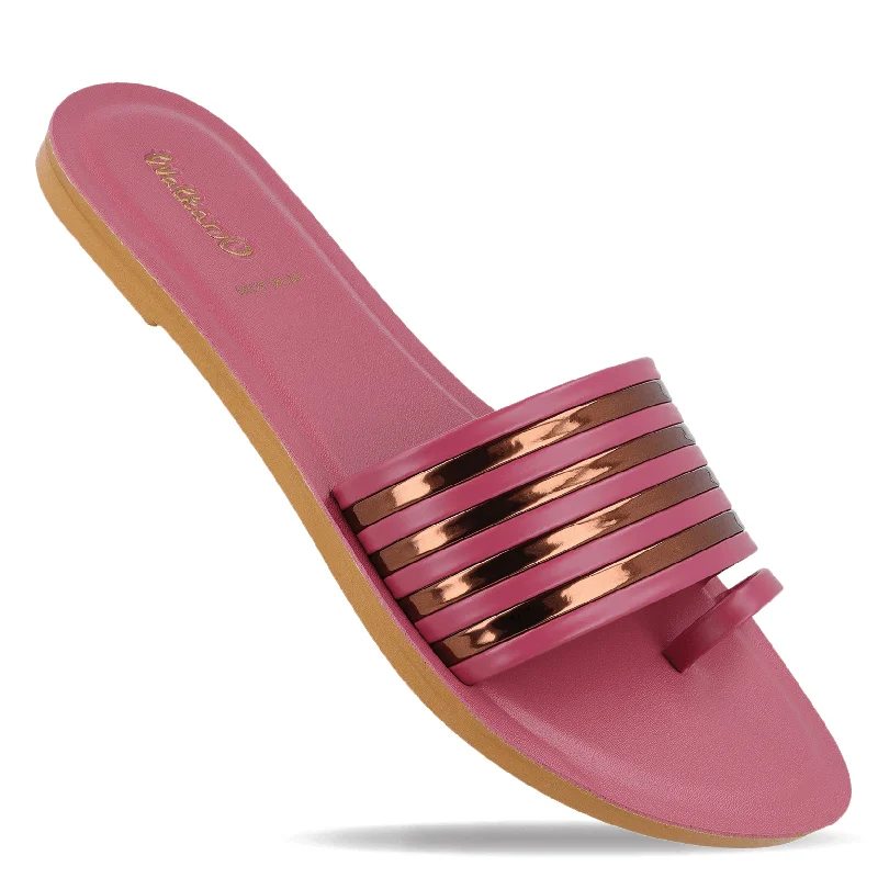 Men's sandals with a leather lining for comfortWomen's Slide Sandals  - WL7569 Fig